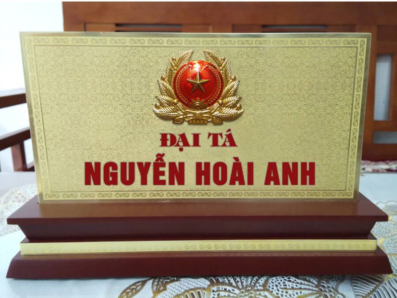 biển chức danh theo ngành nghề