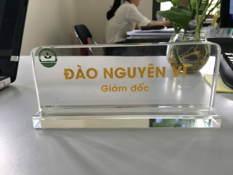 font chữ cho biển chức danh